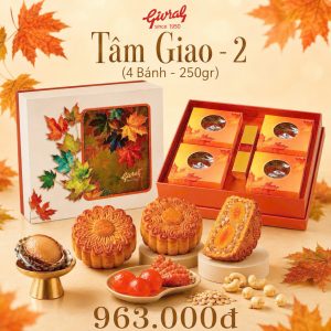 COMBO - TÂM GIAO 2 HỘP 4 BÁNH