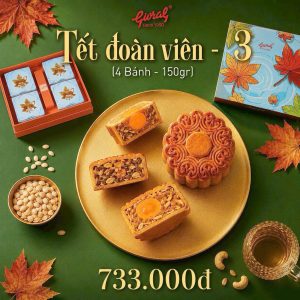 COMBO - TẾT ĐOÀN VIÊN 3 HỘP 4 BÁNH