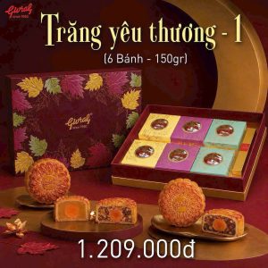 COMBO - TRĂNG YÊU THƯƠNG 1 HỘP 6 BÁNH